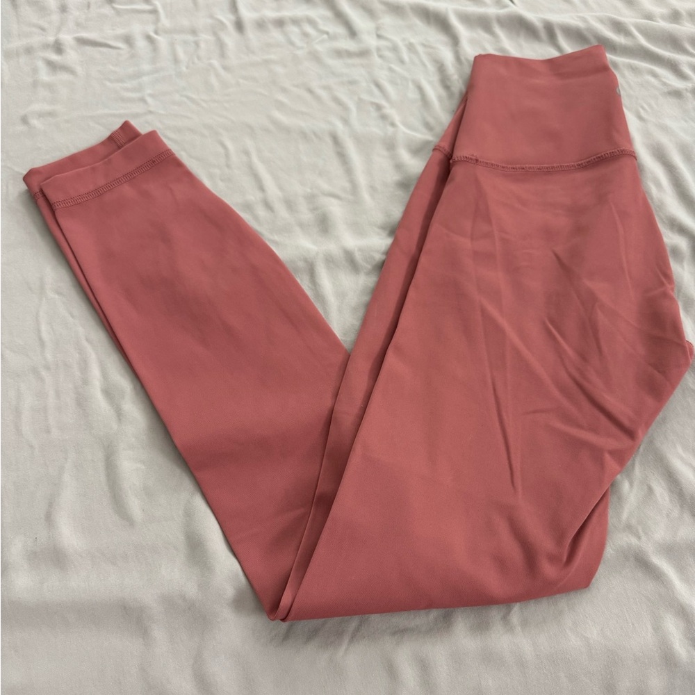 Lululemon pinky nude leggings